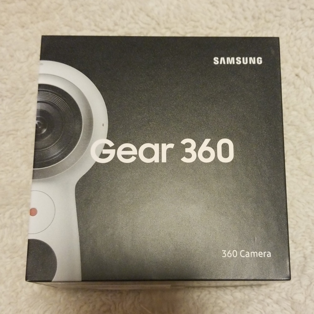 Samsung gear 360° camera